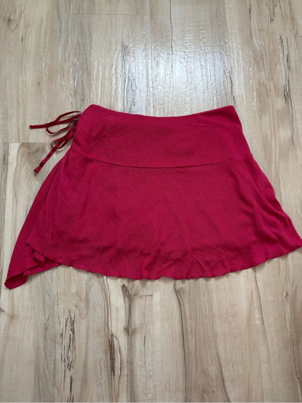 Abercrombie & Fitch Vintage Y2K Asymmetrical Wrap Mini Skirt